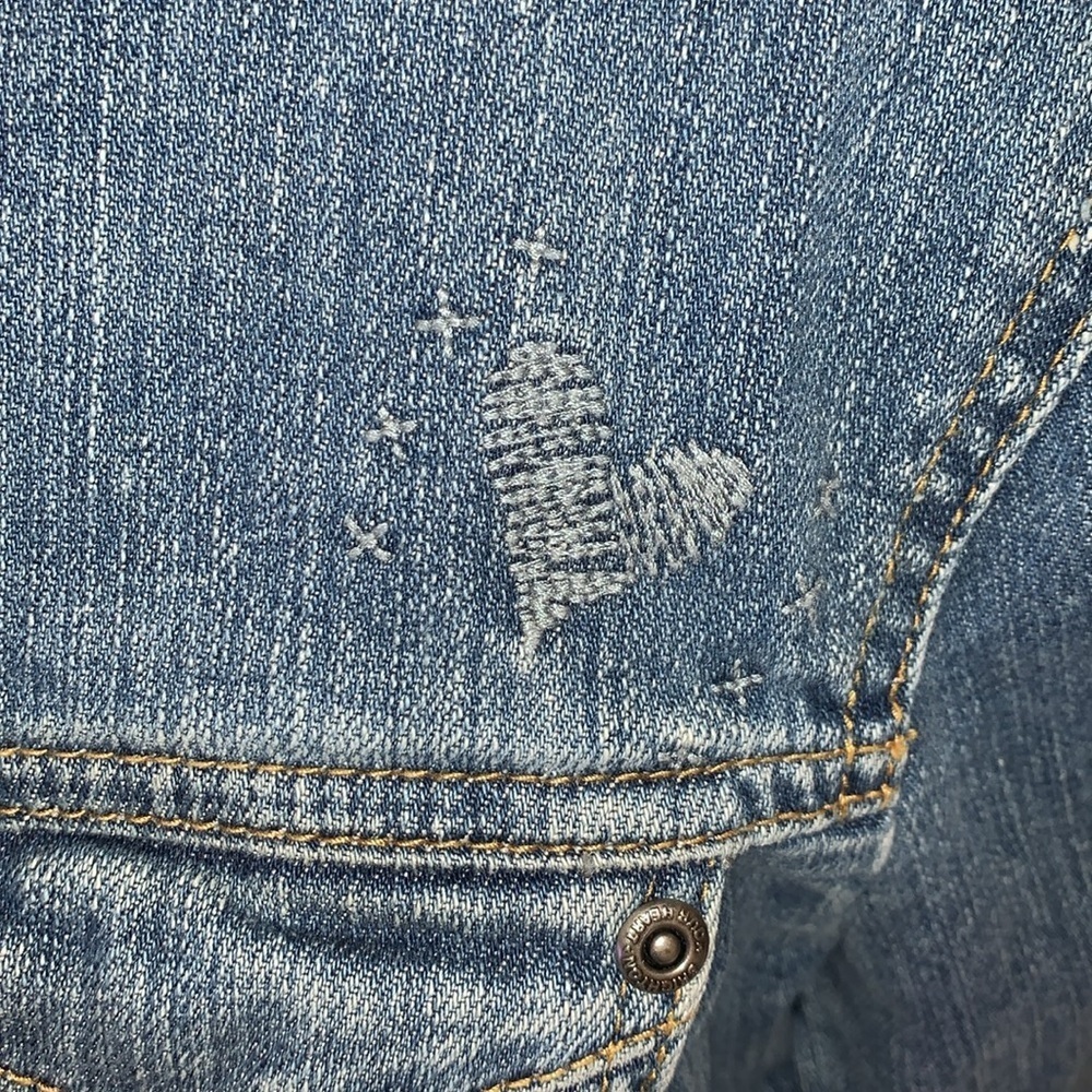 Gently Loved Brighton Denim Jacket Beautiful!! - Picture 2 of 15